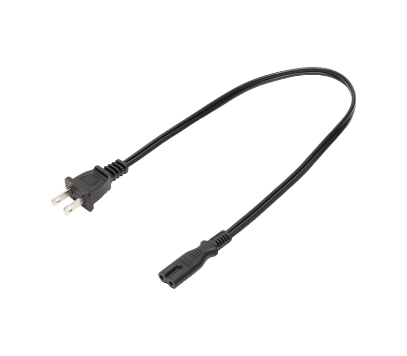 JT-2+ST2/FY-ST2 10A 125V dvopolni američki standardni utikač s IEC konektorom C7
