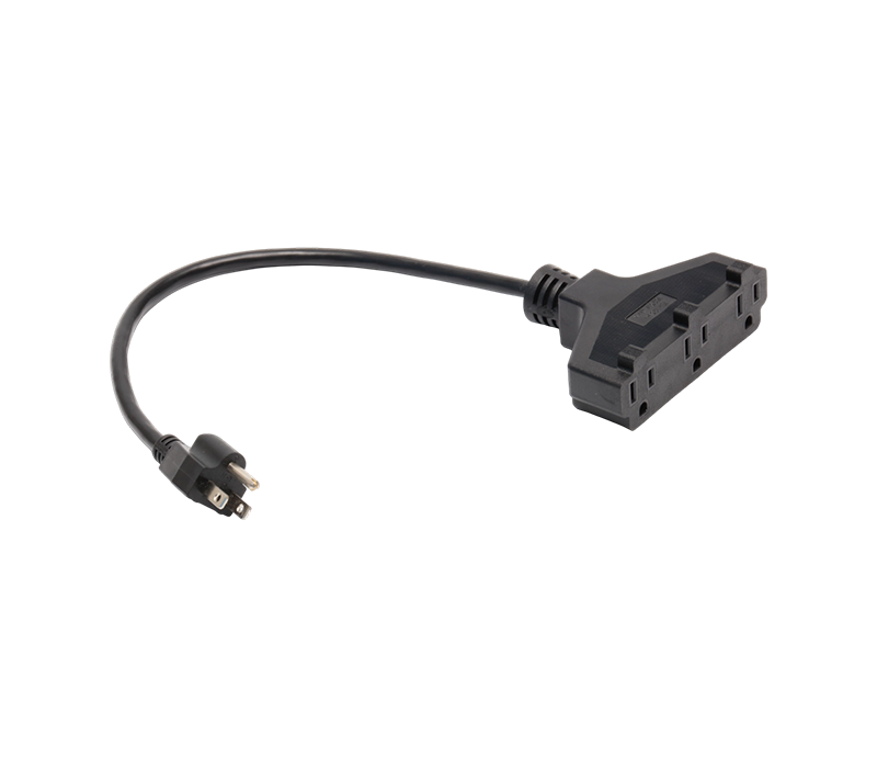 JT-3/FY-3+JT-3ZA 15A 125V američki standardni utikač s tri kraka s utičnicom s tri rupe u stilu metle