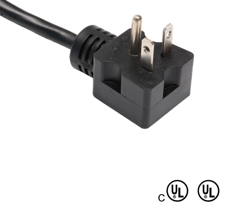JT2-3I/JT-3H 20A 125V američki standardni 3-polni utikač pod kutom od 90 stupnjeva