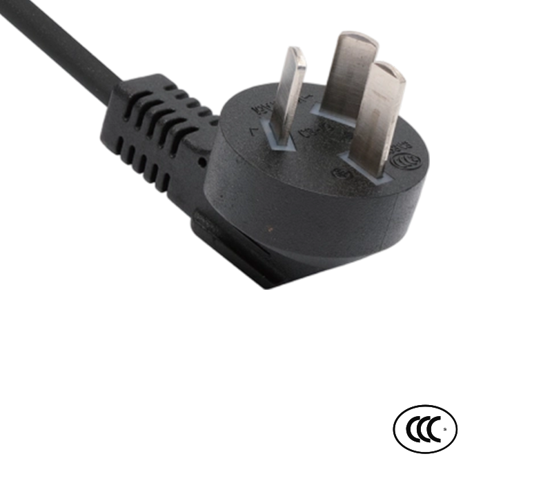 C3-16 16A 250V kineski standardni koljeni utikač od 90 stupnjeva