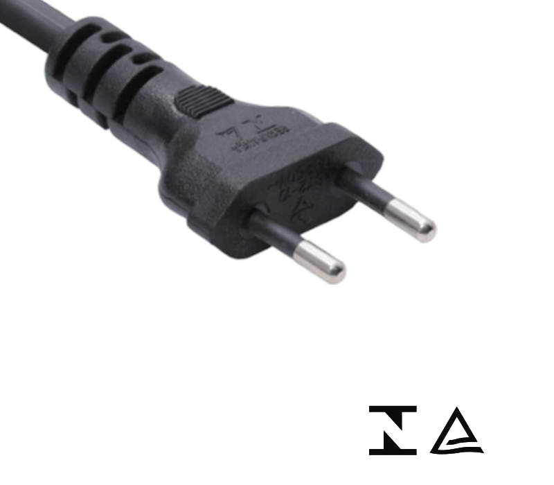 BY2-10 10A 250V dvopolni brazilski utikač