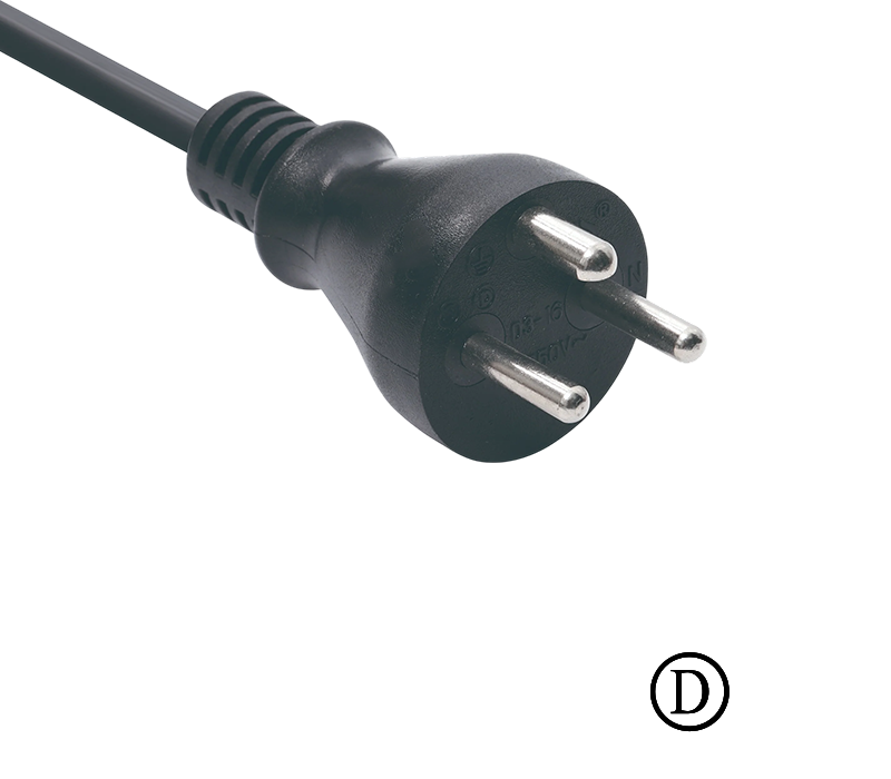 D3-16 16A 250V tropolni danski utikač