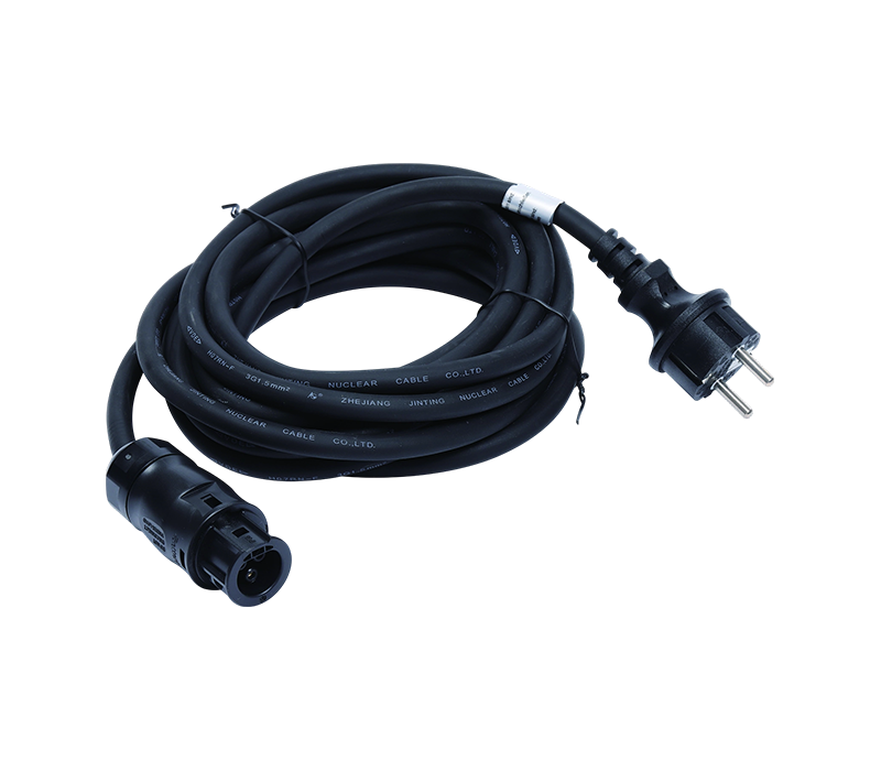 Europski standardni solarni kabel, 3-pinski električni konektor, 16 A AC 250 V